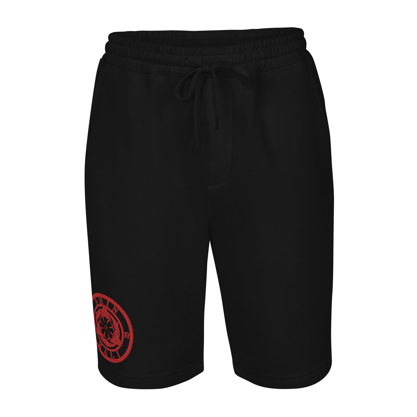ShinKali Embroidered fleece shorts